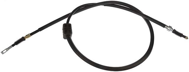 parking brake cable, 168,20 cm, rear right