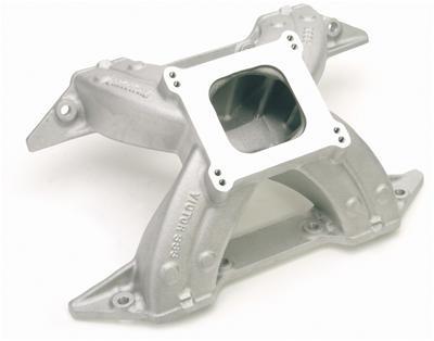 Intake Manifold, Victor, Single Plane, Aluminum, Square Bore