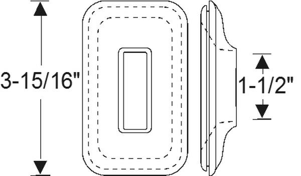 Grommet, front bumper