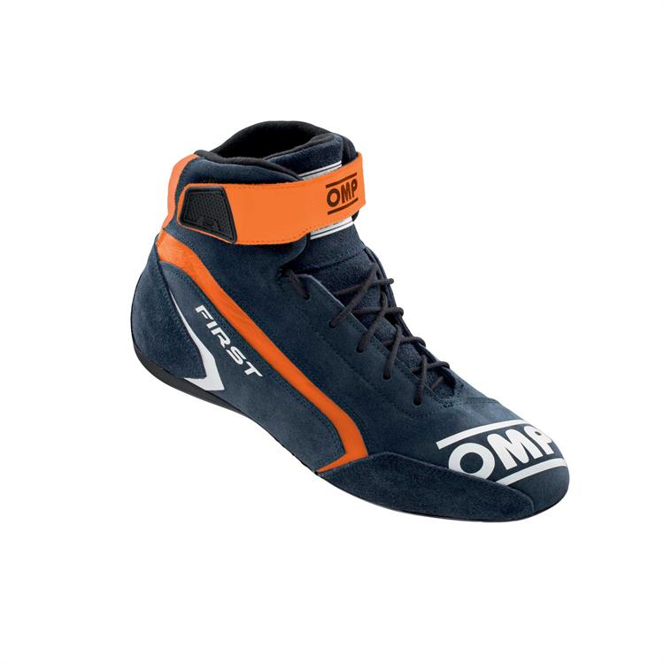 FIRST SHOES FIA 8856-2018 NAVY BLUE / ORANGE SZ. 37