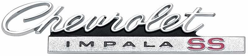 emblem bak "Chevrolet Impala SS"