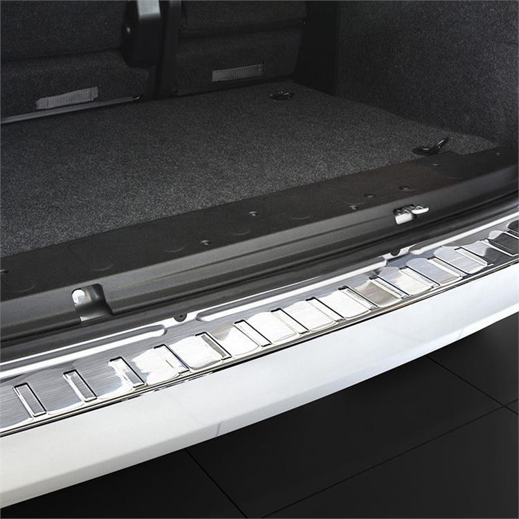 RVS Achterbumperprotector Fiat Qubo/Fiorino 2008- 'Ribs'