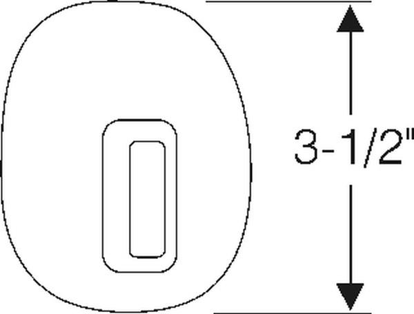 Front bumper grommet