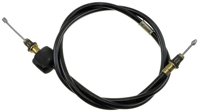 parking brake cable, 166,09 cm, rear left and rear right