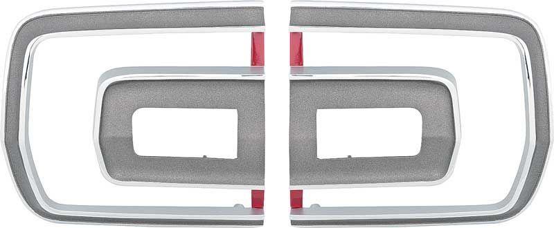 1968 Plymouth GTX Tail Lamp Bezels