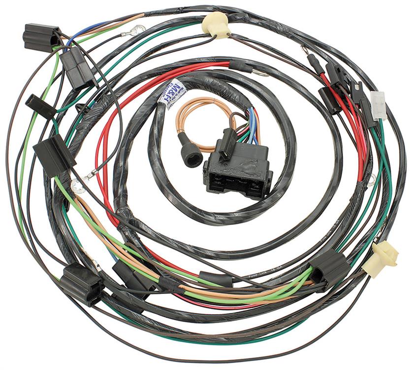 Wiring Harness, Forward Lamp, 1970 Cutlass, V8, AC, Int. Reg.