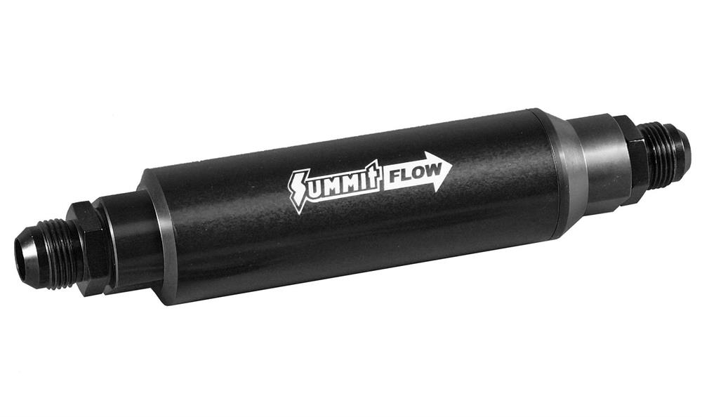 Fuel filter AN12, 100 Micron, Black