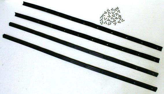 Outer and Inner Window Seals, One-piece Windows, With Clips