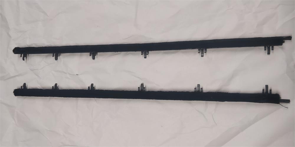 Deluxe Side-glass Sealing Weatherstrips for 1968-1972 El Camino Models