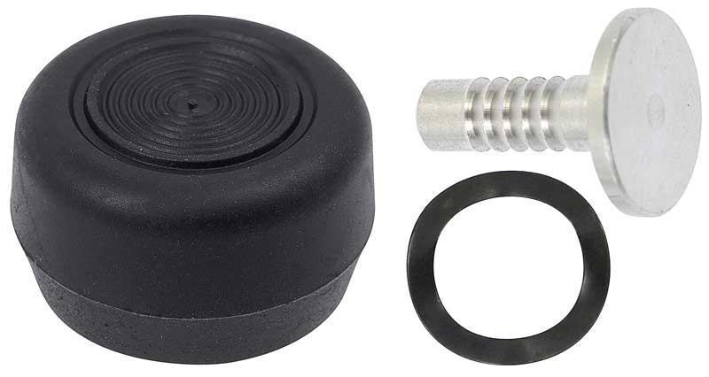 Window Crank Knob, Replacement, Falcon, Fairlane, Galaxie, Ranchero, Torino, FORD Black