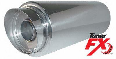 Muffler Stainless 2,25 in / 4" Out