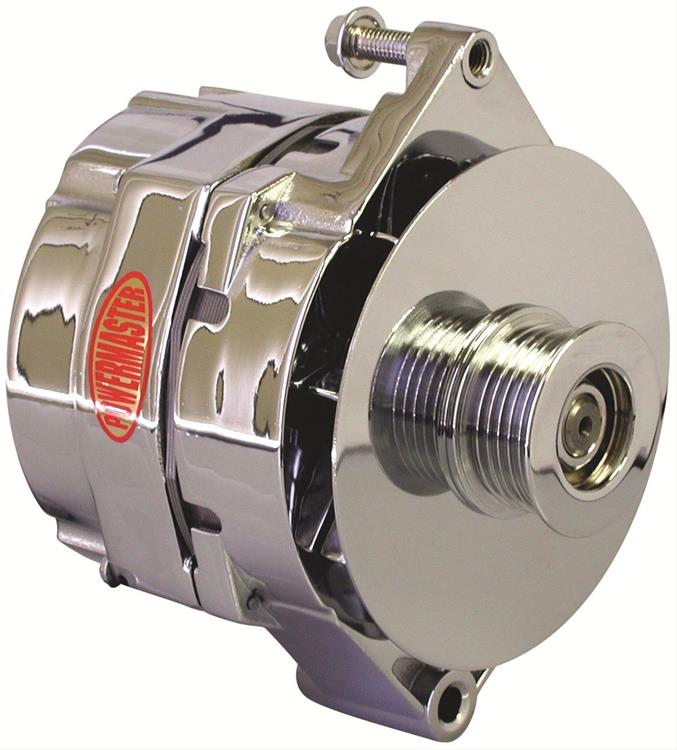 alternator / generator, 120A, 12 volt, Chrome plated