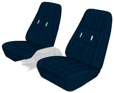 Bucket & Bench Seatcovers/ Blu