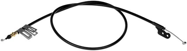 parking brake cable, 166,09 cm, front and intermediate