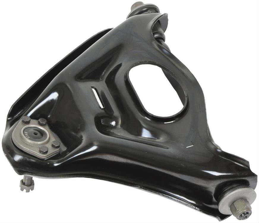 Control Arm, Front Upper, Driver Side, Steel, Black