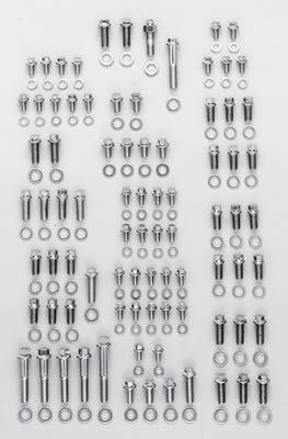 Engine and Accessory Fasteners, Stainless Steel, 12-Point