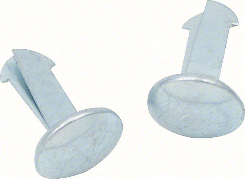 Seat Cover Fastener Cover, Side Bracket, Chevy, Pontiac, Pair