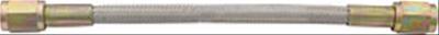 bromsslang stålomspunnen 228mm, AN4/AN4