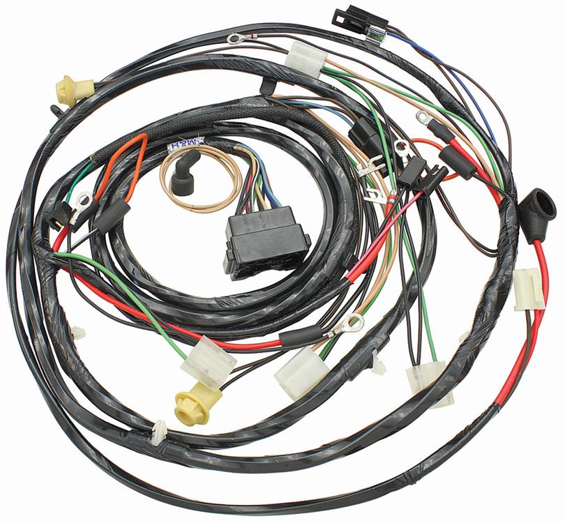 Wiring Harness, Forward Lamp, 1968 Chev/El Cam, V8/Gauges/Pass.Int.Reg.Alt.