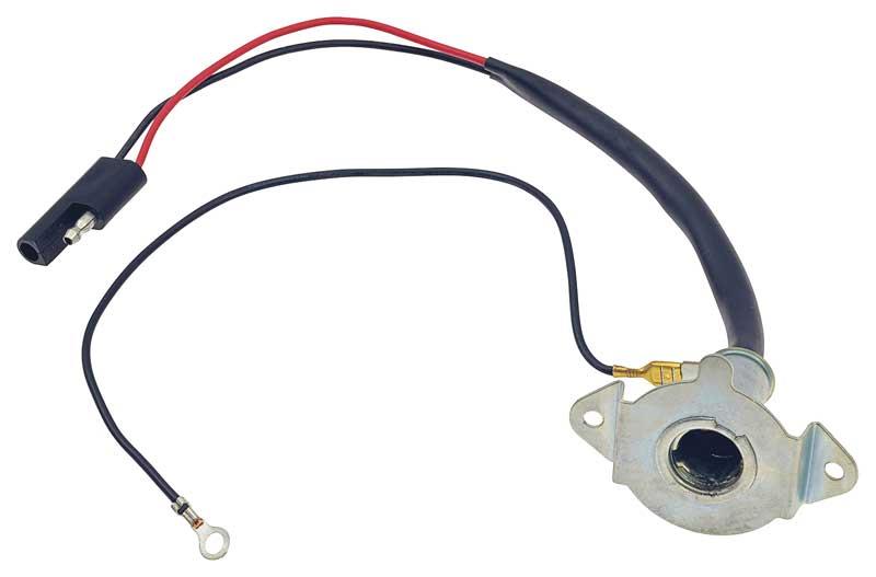 1970-71 Dart and Demon Park Lamp Socket and Pigtail with Bulb