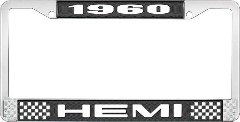 nummerplåtshållare, 1960 HEMI - svart