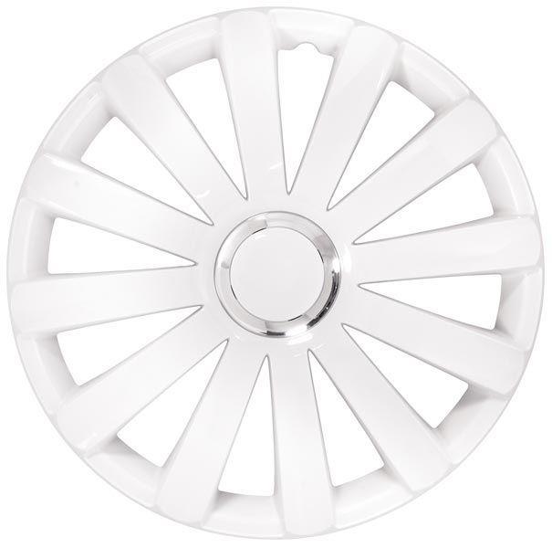 Hubcaps Spyder 13" White / Chrome