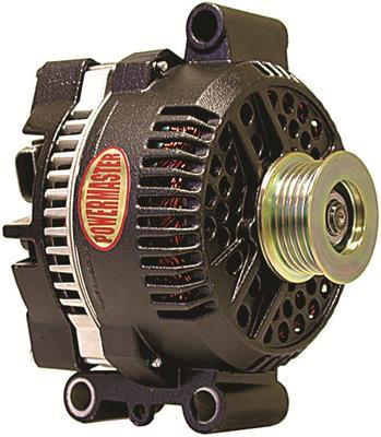 alternator / generator, 140A, 12 volt, Black powdercoated