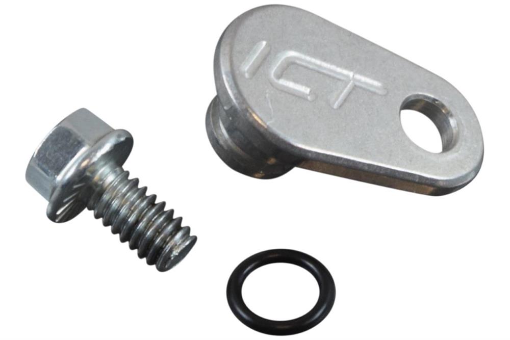 Transmission Plug, Kick Down Cable Block Off Plug, Billet Aluminum, GM, TH350, Kit