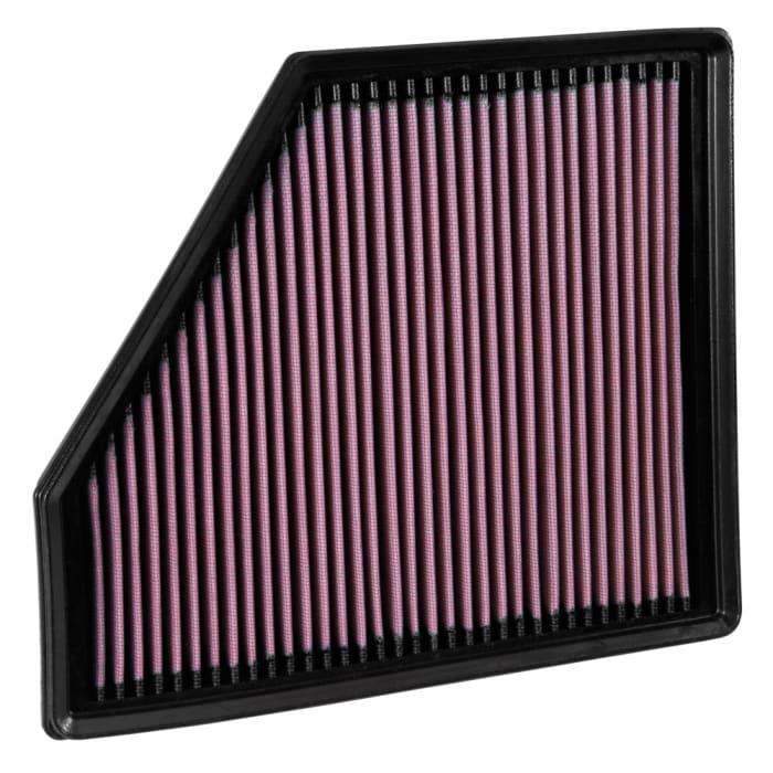Air Filter, Lifetime Performance, Washable, Panel, Cotton Gauze, Red, Chevy, 6.2L, Each