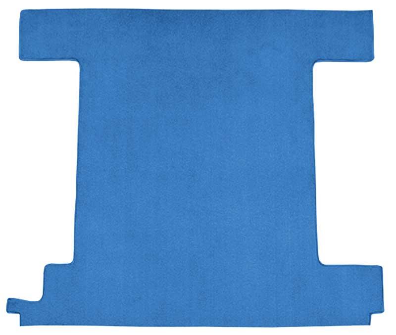 bagagematta med 1st bensintank - Back Panel - Loop Carpet Kit - Ford Blue