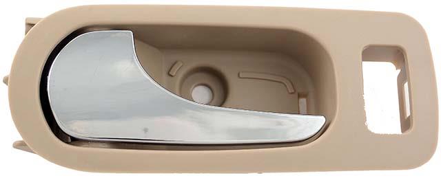 interior door handle - rear left - chrome lever+beige housing (neutral)