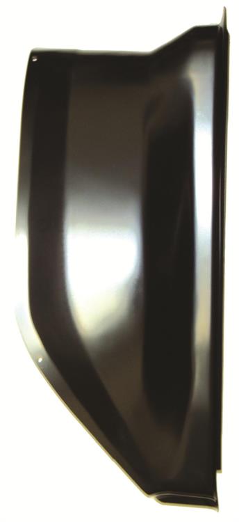 Cowl Panel, Driver Side Lower Cowl Side Panel, Steel, Black, Chevy, Each