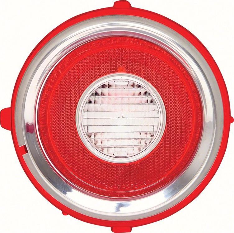 Backup Light Assembly, Red, Chevy, Passenger Side, Each