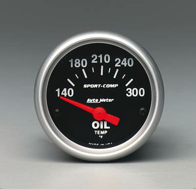 Oil temperature, 52.4mm, 140-300 °F, electric