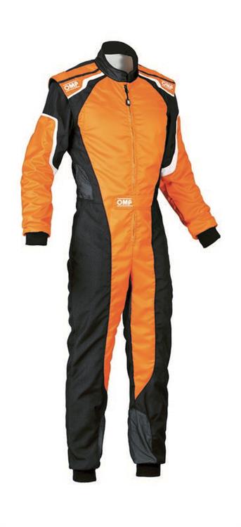 KS-3 KART OVERALL BLACK / FLUO ORANGE SZ. 50