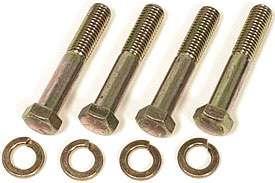 Spring Center Plate Bolts & Washers, Rear