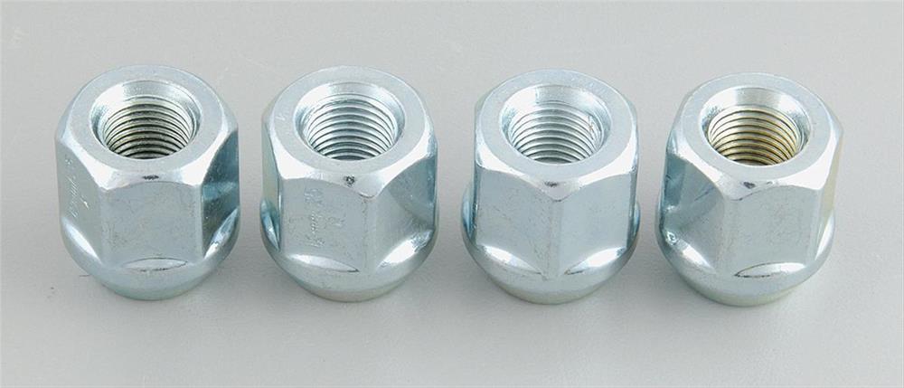 lug nut, M12 x 1.25, Yes end, 25,4 mm long, conical 60°