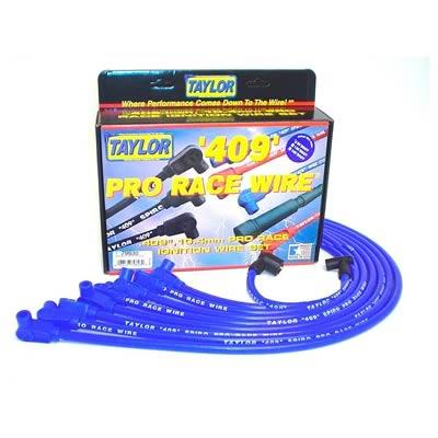 spark plug wire set, 10.4mm, blue