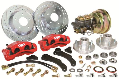 Disc Brake Kit, Black Calipers