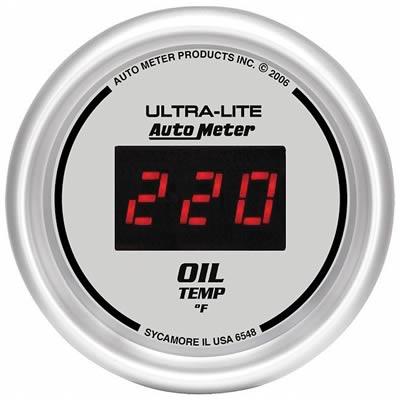 Oil Temperature Gauge 52mm 0-400f Ultra-lite Digital Electric