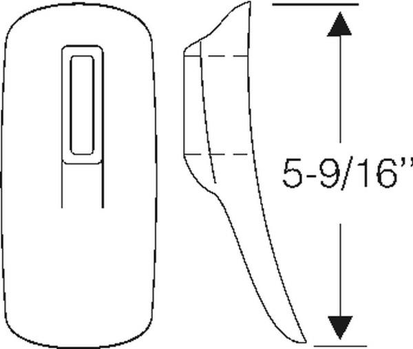 Rear bumper grommet