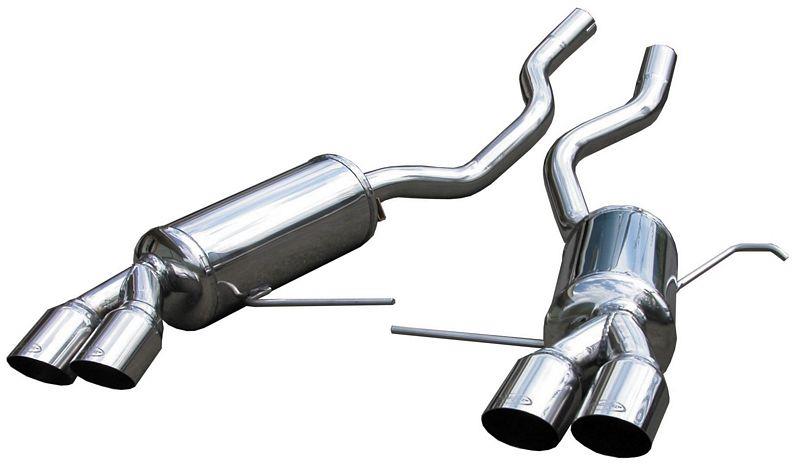 Muffler Rear Double Bm X5 3.0d 01- L + R 2x80m