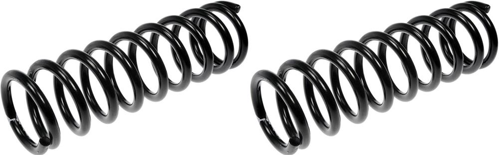 Coil Springs, OEM Replacement, Black Powdercoated