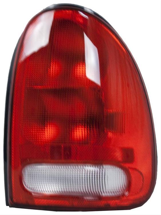 Tail Lamp, Red/Clear Lens, Passenger Side