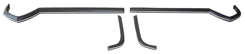 Bumper Impact Strips, Front, 1972 Eldorado