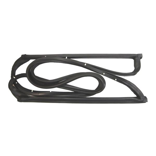 Hardtop roof rail weatherstrip