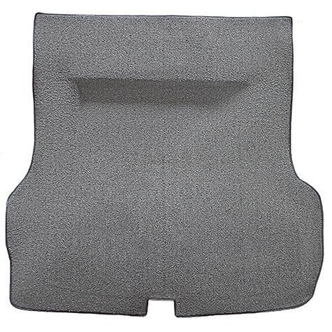 1955-57 Chevrolet Bel Air	 2DR/4DR Hardtop/Sedan	 Molded Trunk Carpet w/o Spare Tire Cutout	 Loop	 Gunmetal Gray