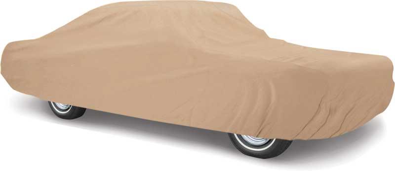 1979-86 Mustang Hatchback Soft Shield Tan Car Cover - For Indoor Use