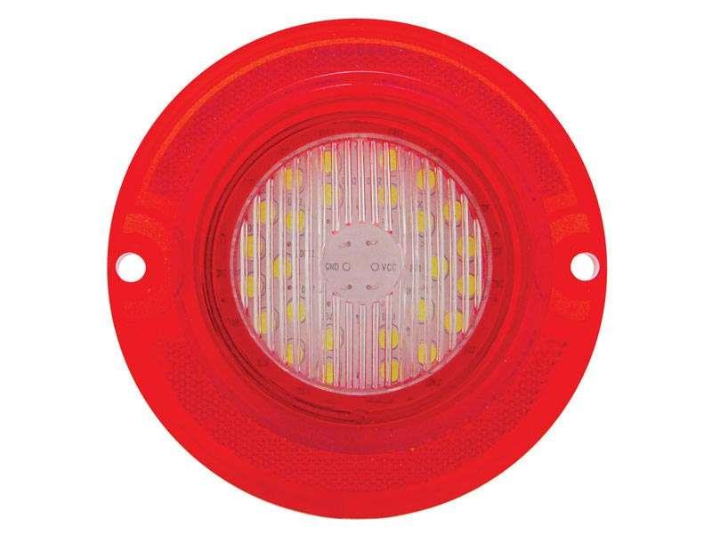 LED Back-Up Lens,Clear,1963