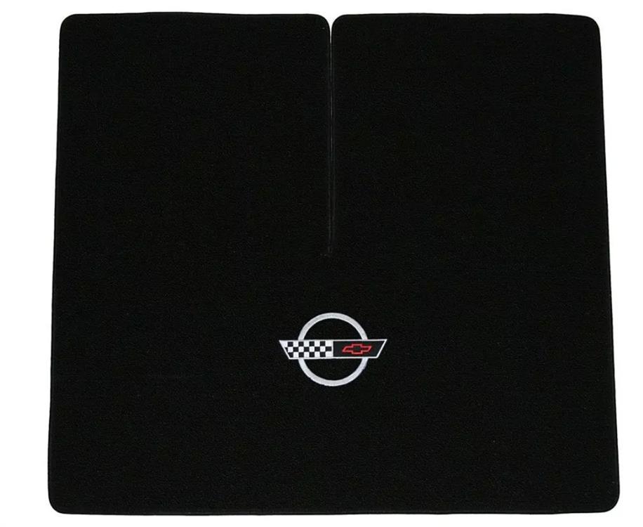 Cargo Mat, Velourtex, Black Silver Logo